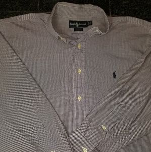 Ralph Lauren ling sleeve button up 100% cotton